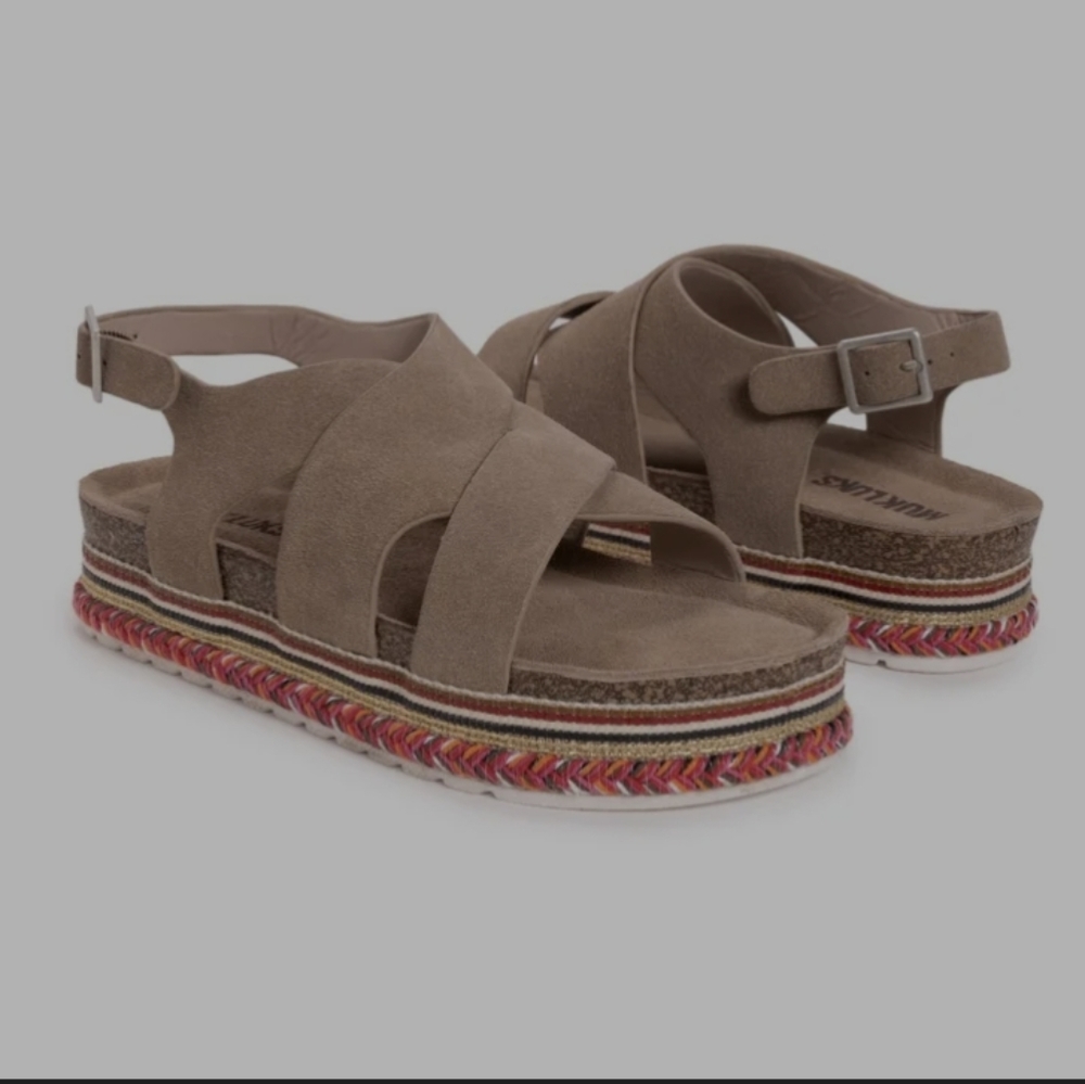 MUK LUKS Women's Beach Bingo Sandal